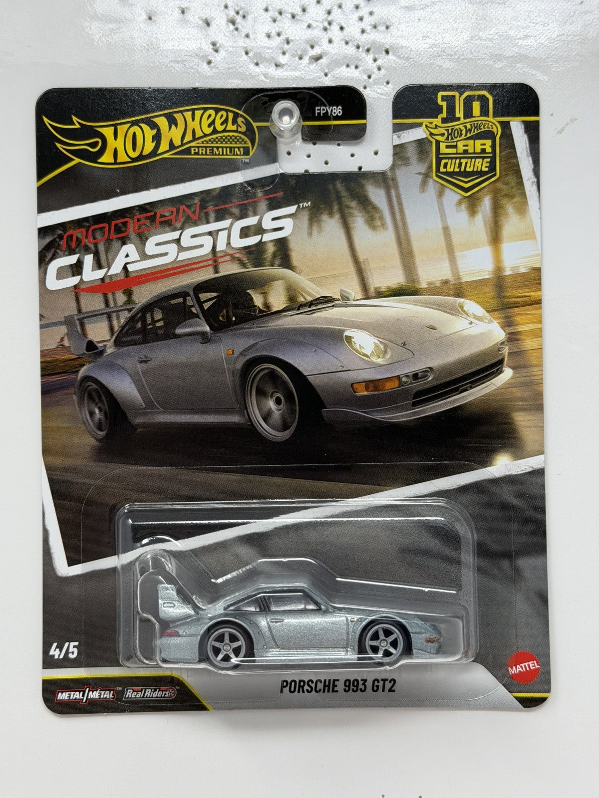 Hot Wheels Premium Modern Classics Porsche 993 GT2 1:64 Diecast