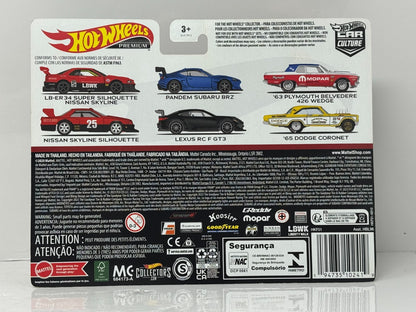 Hot Wheels Premium Car Culture Pandem Subaru BRZ & Lexus GT3 2-Pack 1:64 Diecast