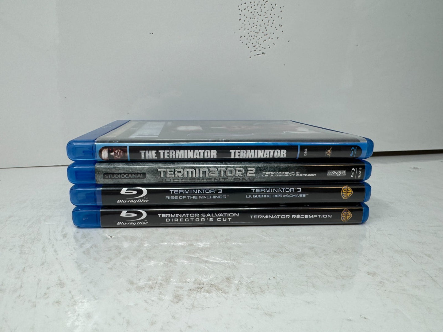 Terminator 1-4 Blu-ray Sci-Fi Action Movie Collection Schwarzenegger
