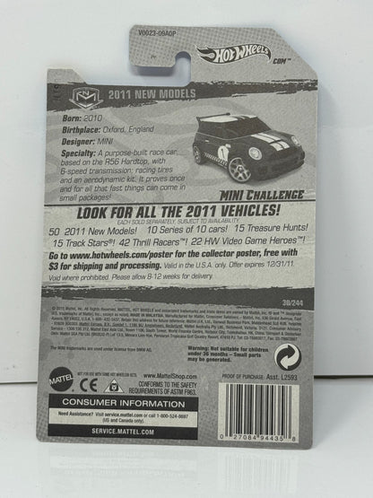 Hot Wheels 2011 New Models Mini Challenge 1:64 Diecast Factory Sealed V2