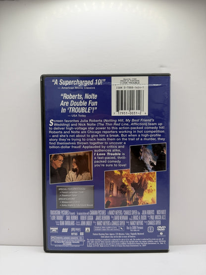 I Love Trouble (DVD) Julia Roberts Comedy