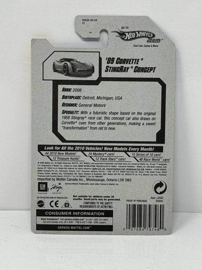 Hot Wheels New Models Corvette Stingray Concept 1:64 Diecast Factory Sealed