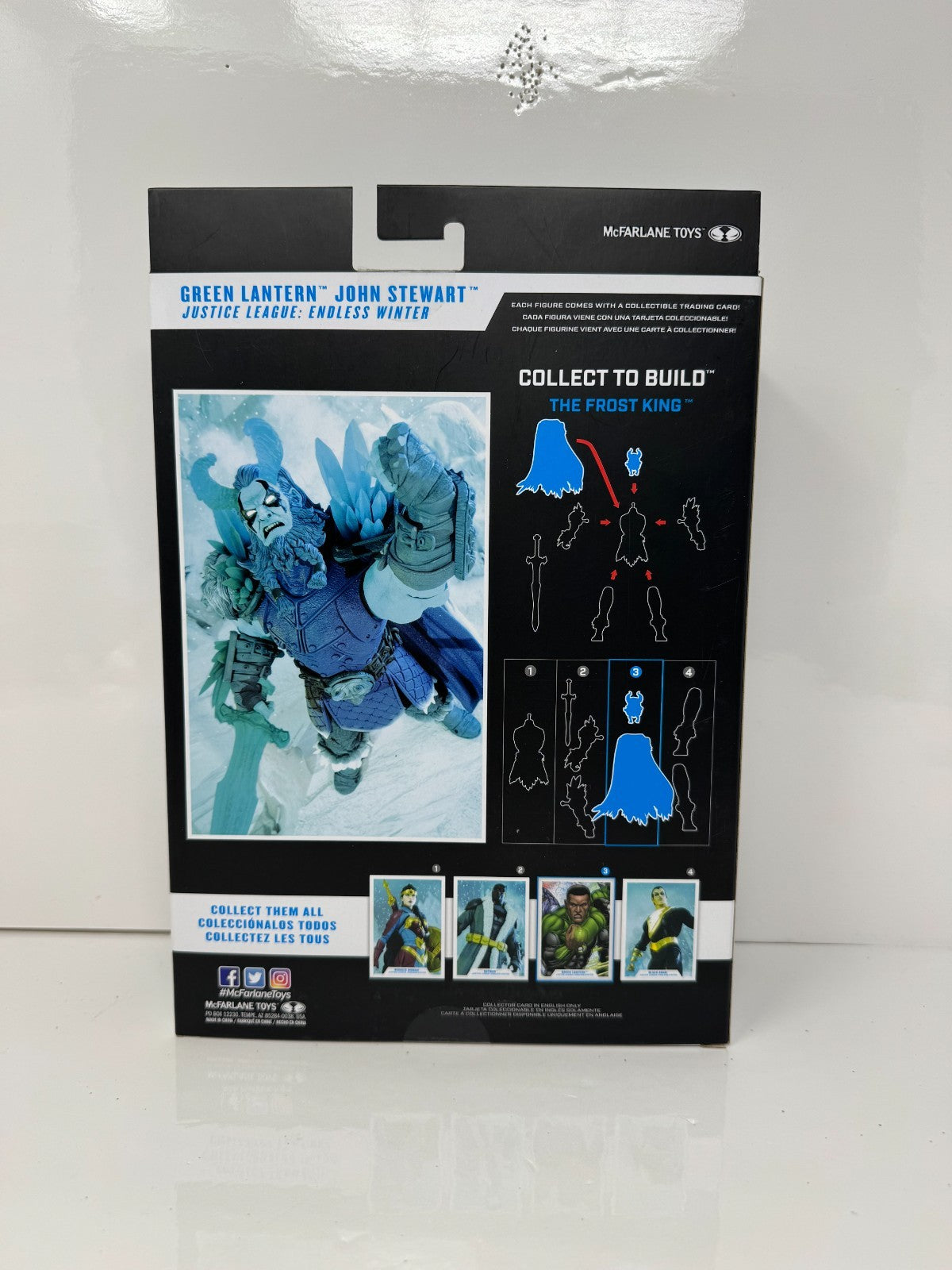 McFarlane DC Multiverse Endless Winter John Stewart Figure w/ Frost King BAF