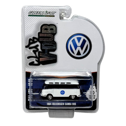 Greenlight Club V-Dub 1964 Volkswagen Samba Bus Pan Am 1:64 Diecast