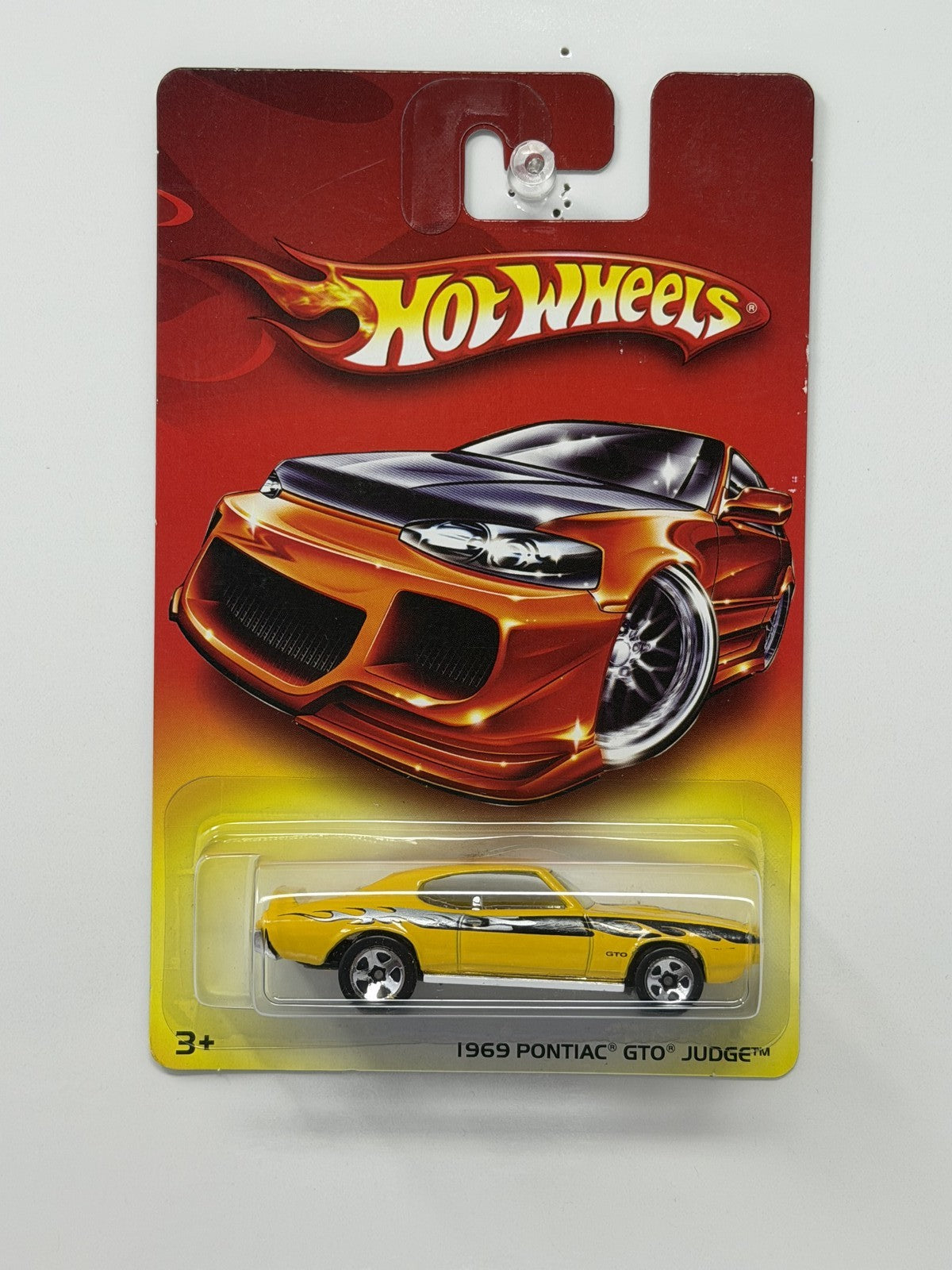 Hot Wheels Exclusive Series 1969 Pontiac GTO Judge 1:64 Diecast Yellow
