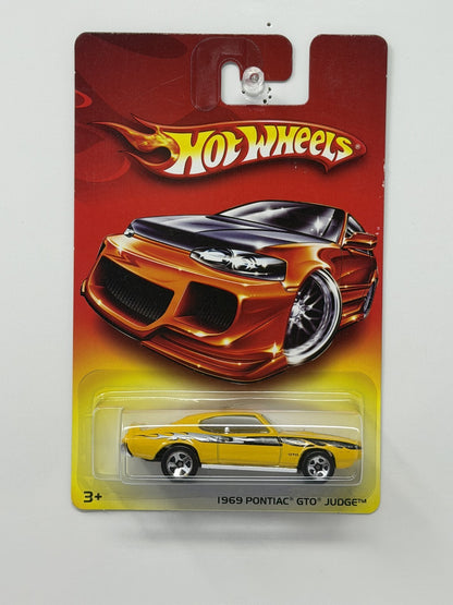 Hot Wheels Exclusive Series 1969 Pontiac GTO Judge 1:64 Diecast Yellow