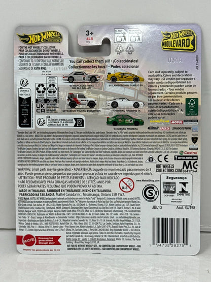 Hot Wheels Premium Boulevard #132 1995 Lamborghini Diablo SV 1:64 Diecast