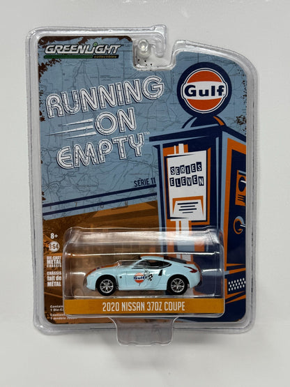 Greenlight Running On Empty 2020 Nissan 370Z Coupe Gulf 1:64 Diecast