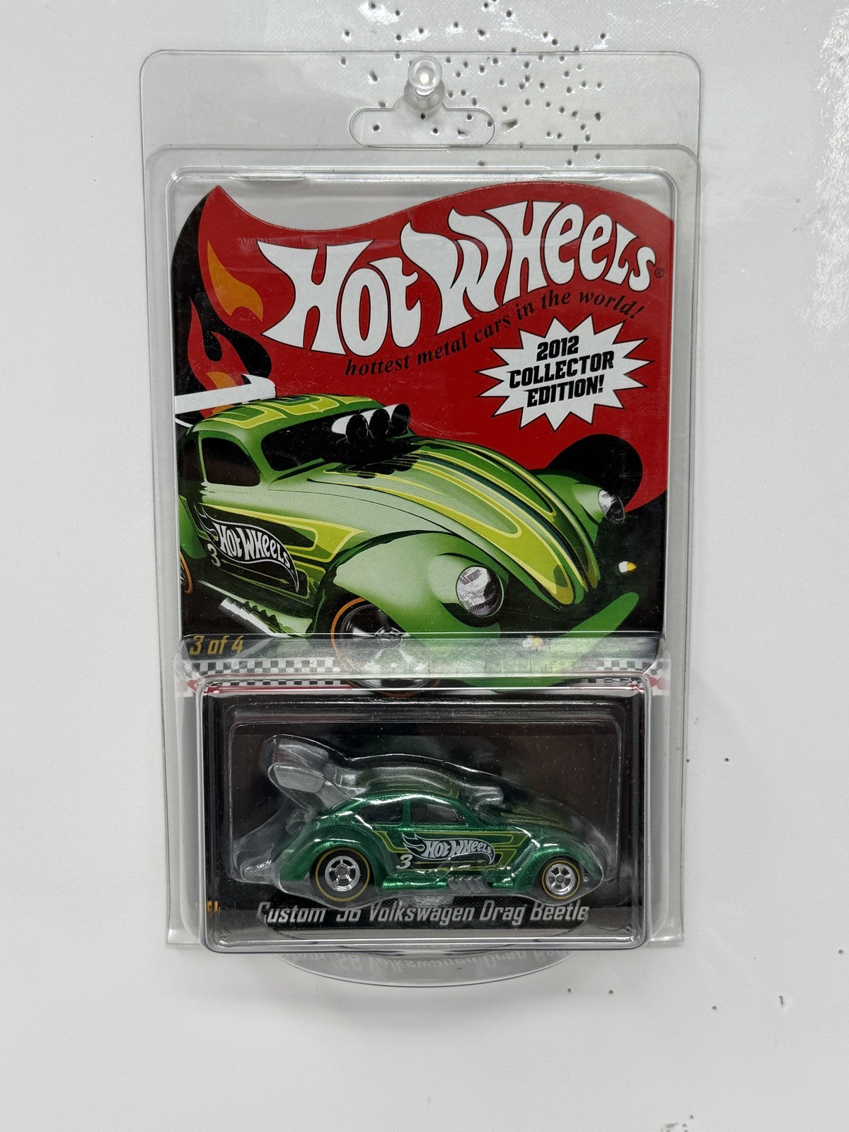 Hot Wheels 2012 Collector Edition Custom 1956 VW Drag Beetle K-Mart 1:64 Diecast