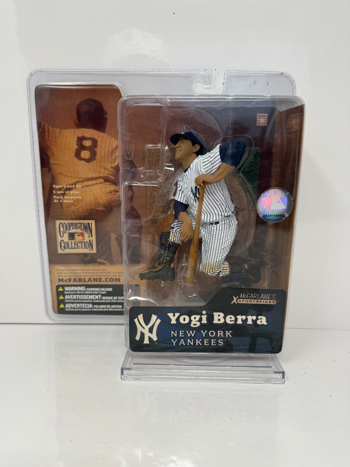 McFarlane MLB Yogi Berra New York Yankees Cooperstown Collection Figure