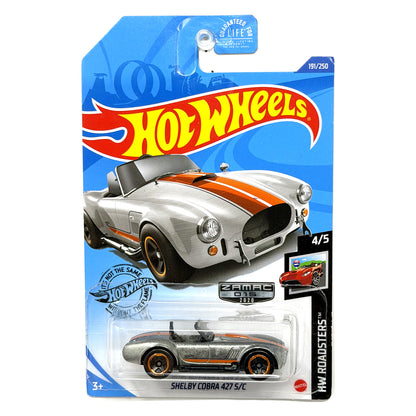 Hot Wheels ZAMAC HW Roadsters Shelby Cobra 427 S/C 1:64 Diecast