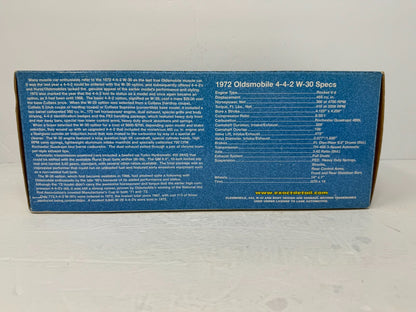 Exact Detail Replicas 1972 Oldsmobile 442 W-30 1:18 Diecast 458/ 2000