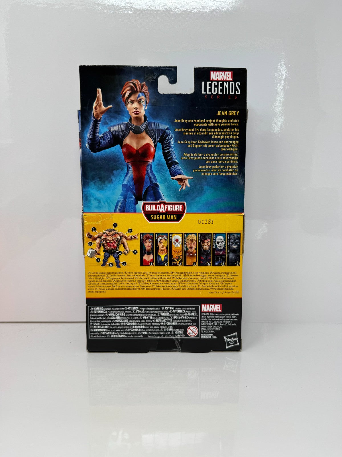 Marvel Legends X-Men Jean Grey Action Figure w/ Sugar Man BAF Piece