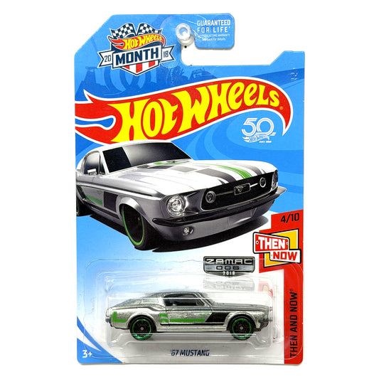 Hot Wheels ZAMAC Then and Now 1967 Ford Mustang 1:64 Diecast