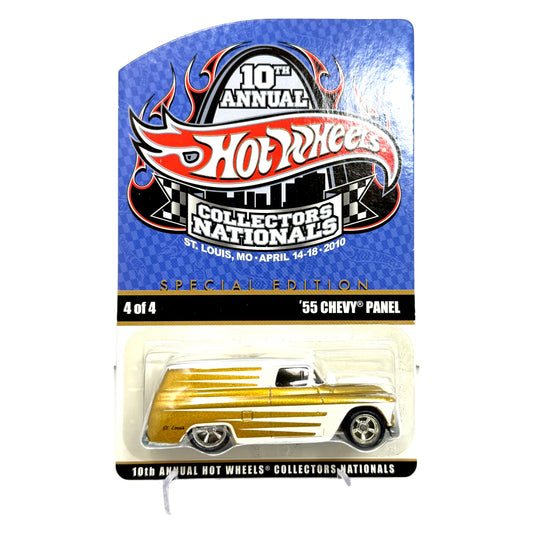 Hot Wheels 2010 10th Collectors Nationals 1955 Chevy Panel 1:64 Diecast 972/1200