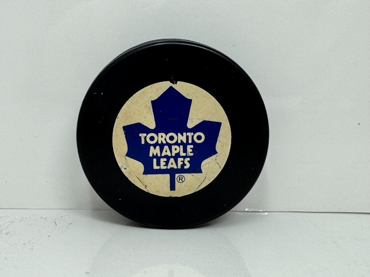 Vintage Toronto Maple Leafs Official NHL Hockey Puck