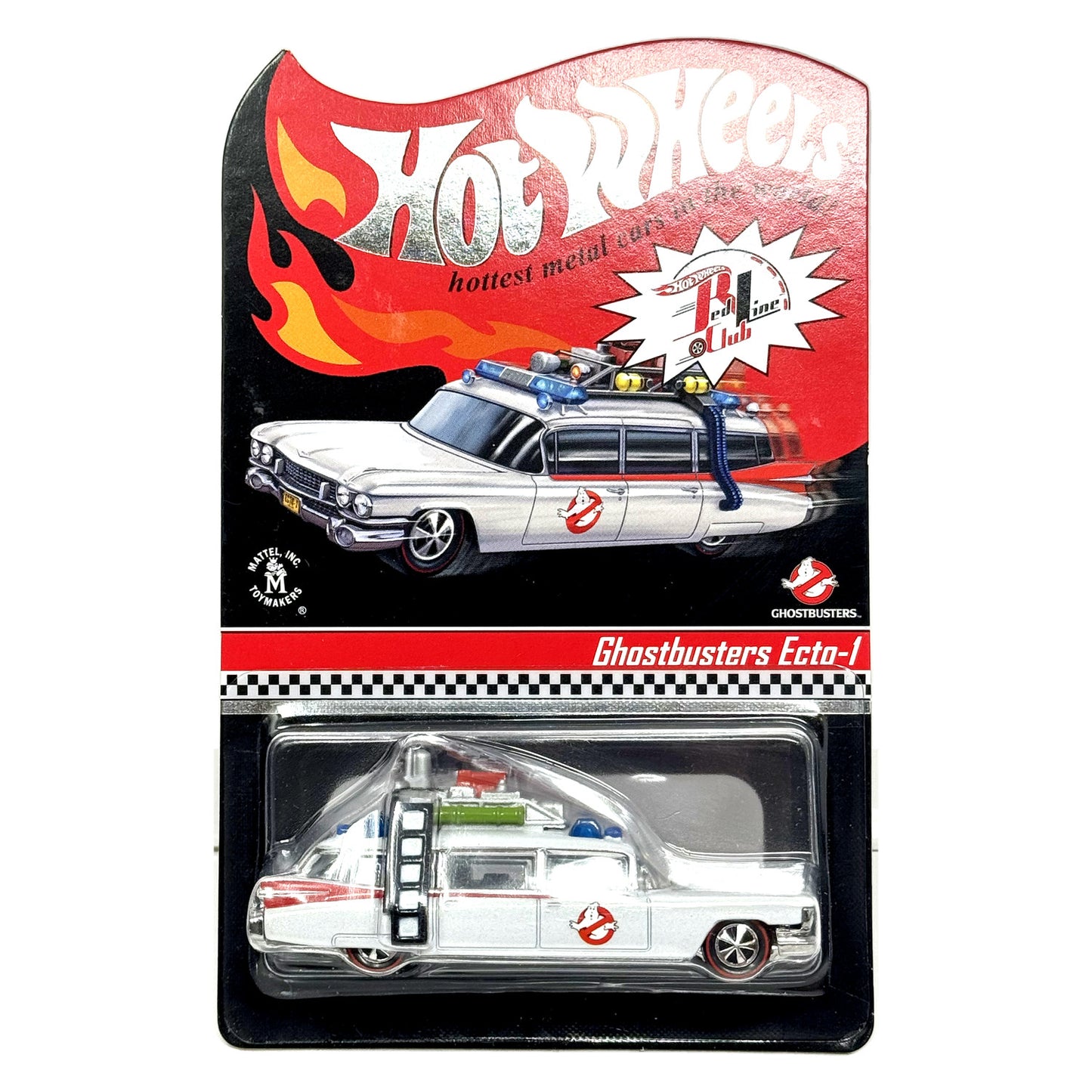 Hot Wheels RLC Red Line Club Ghostbusters Ecto-1 1:64 Diecast