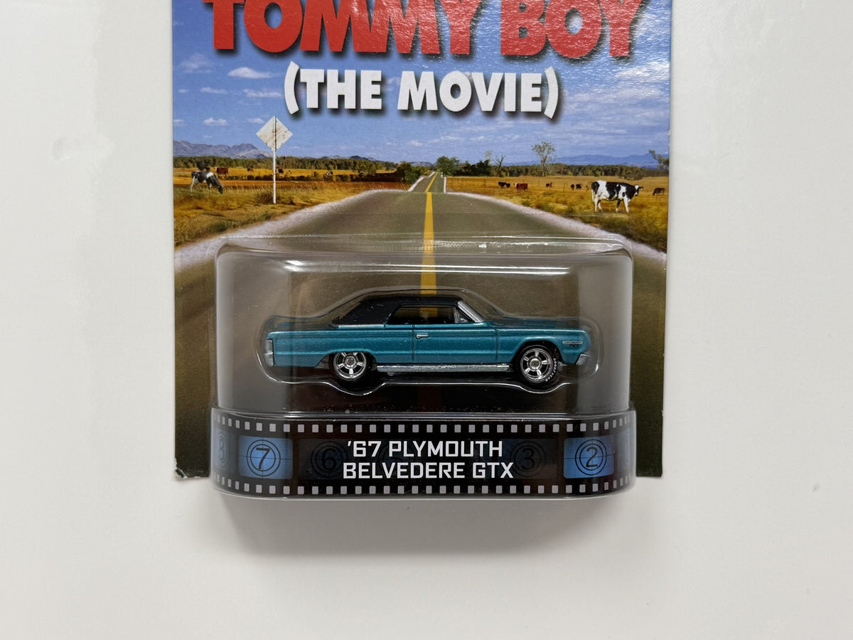 Hot Wheels Retro Entertainment Tommy Boy '67 Plymouth Belvedere GTX 1:64 Diecast