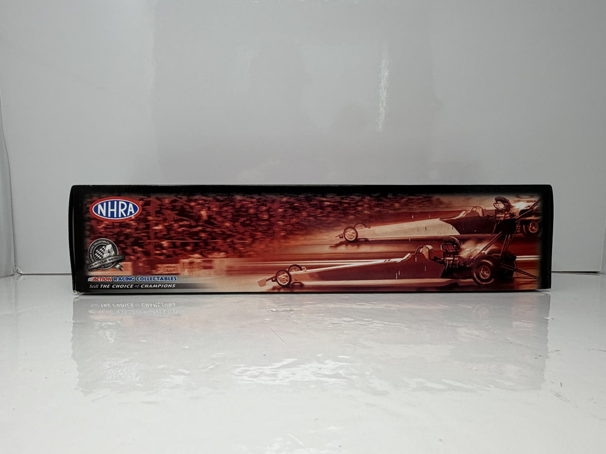 Action NHRA Bernstein Budweiser Top Fuel Dragster 1:24 Diecast Liquid Color