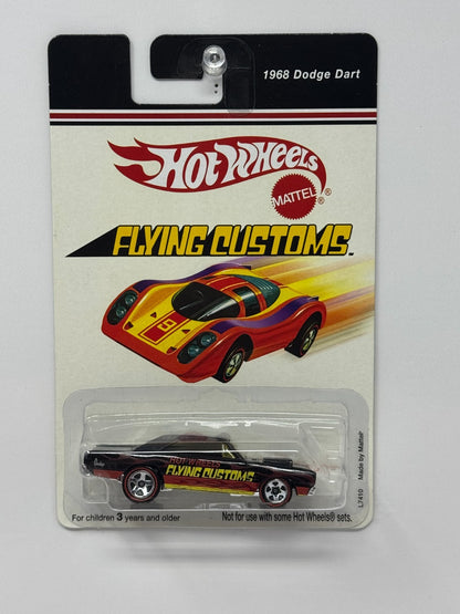Hot Wheels Flying Customs 1968 Dodge Dart 1:64 Diecast Black
