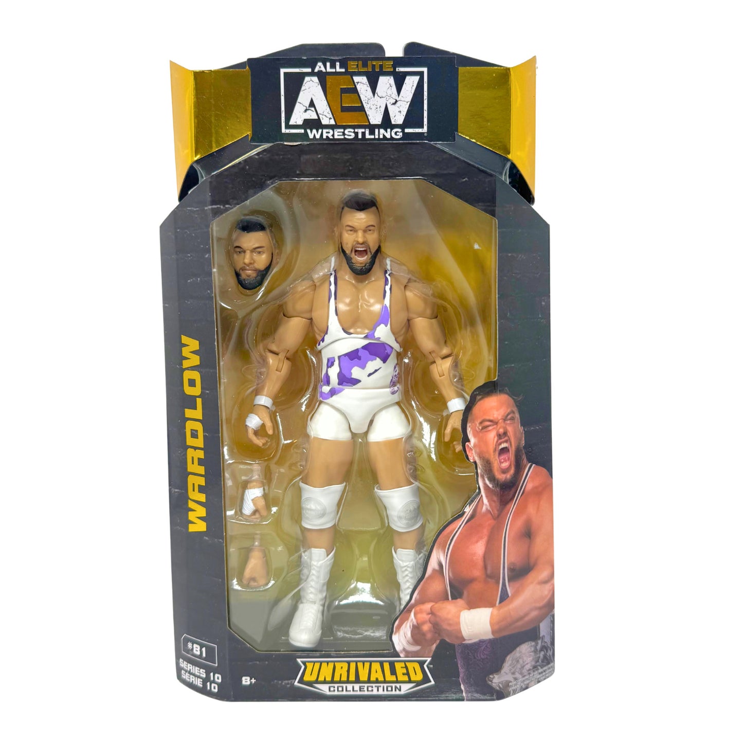 Jazwares AEW Unrivaled Series 10 Wardlow Action Figure