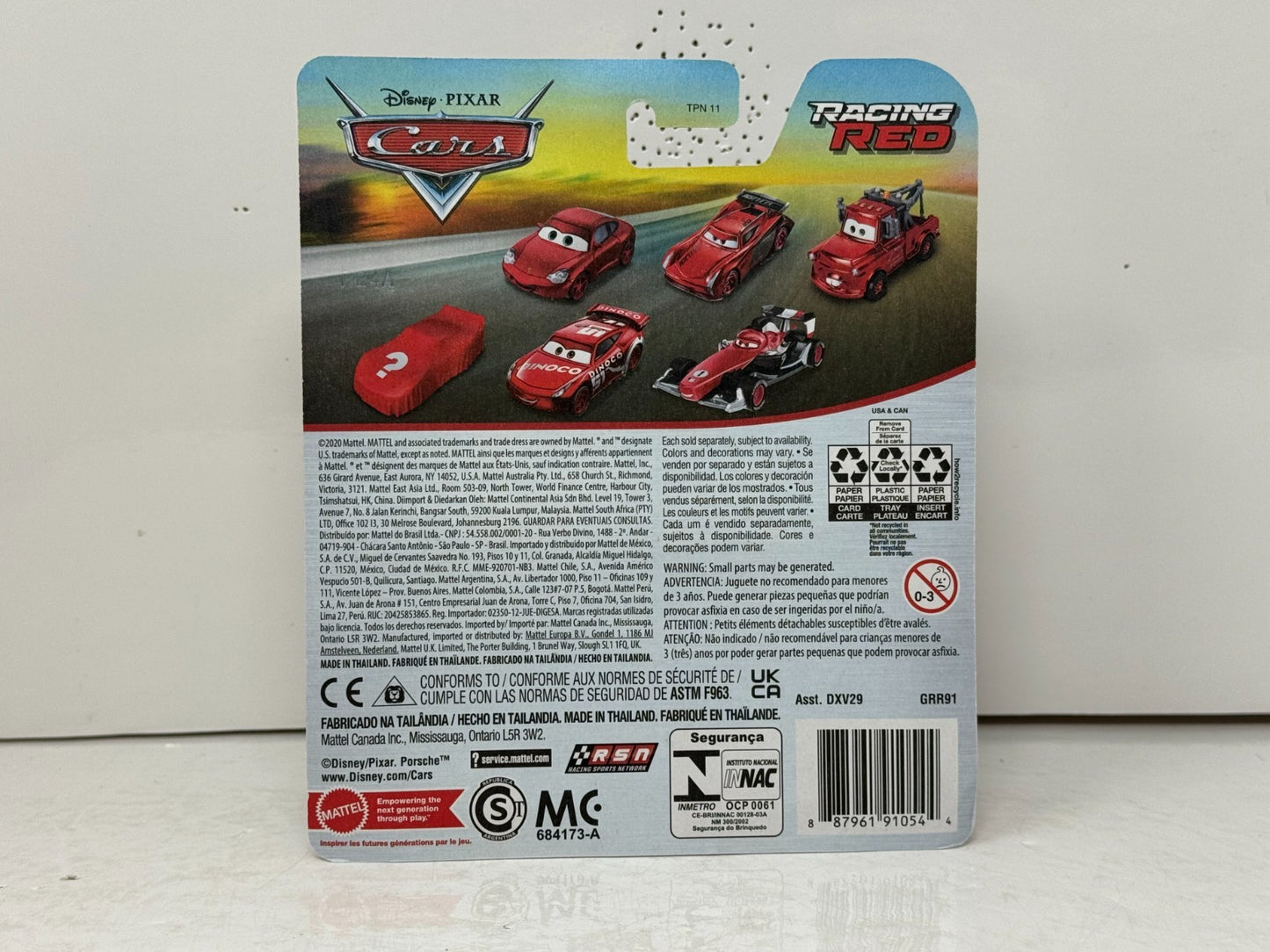 Disney Pixar Cars Cruz Ramirez Racing Red 2021 Metal 1:55 Diecast
