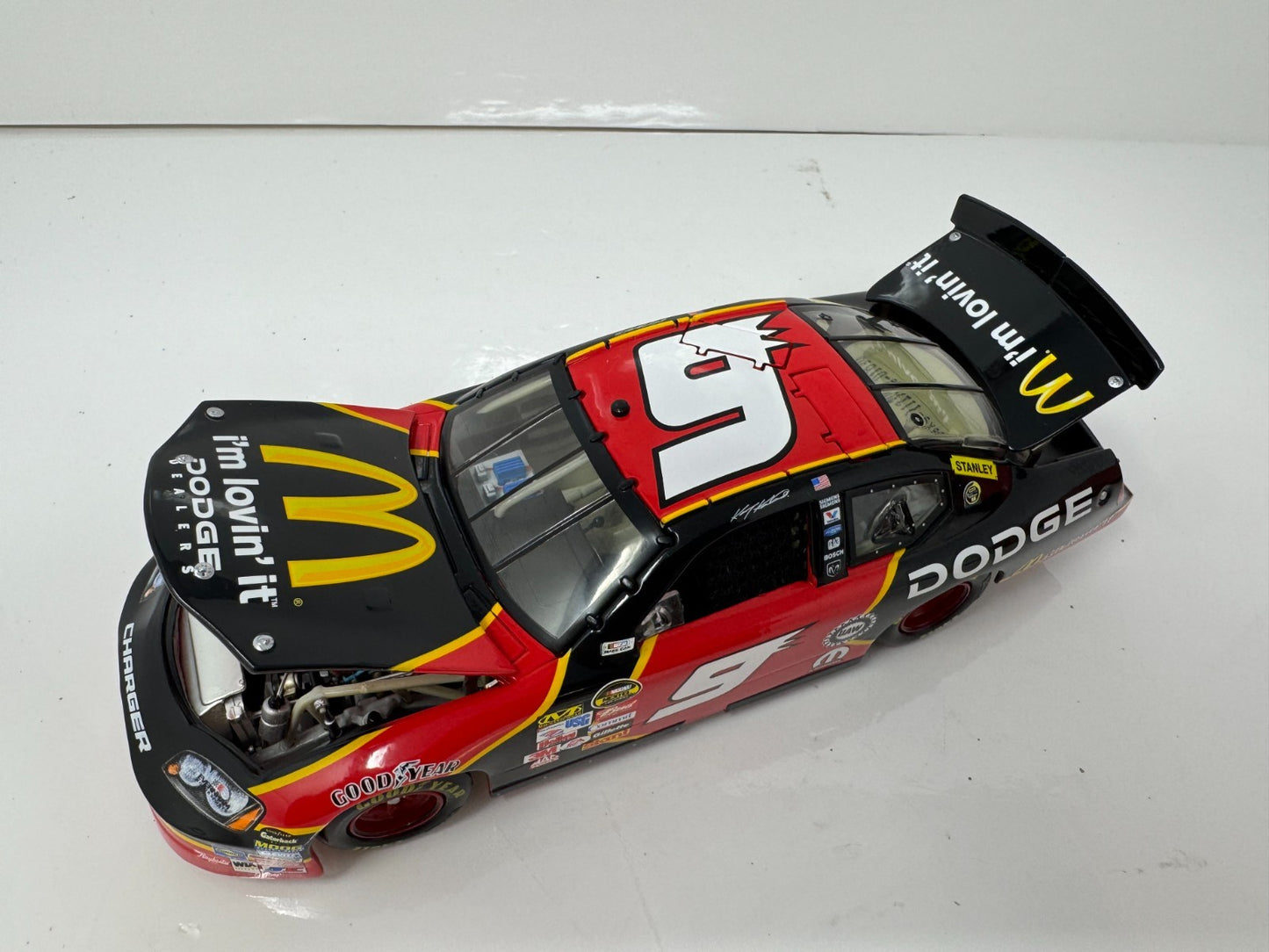 Motorsports Authentics NASCAR Kasey Kahne #9 McDonalds 2006 Charger 1:24 Diecast
