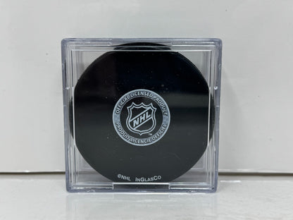 Kari Lehtonen Atlanta Thrashers Signed NHL Autograph Puck Gold Auto