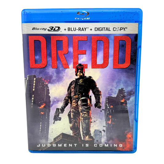 Dredd (3D Blu-ray) Karl Urban Action Sci-Fi Crime Thriller
