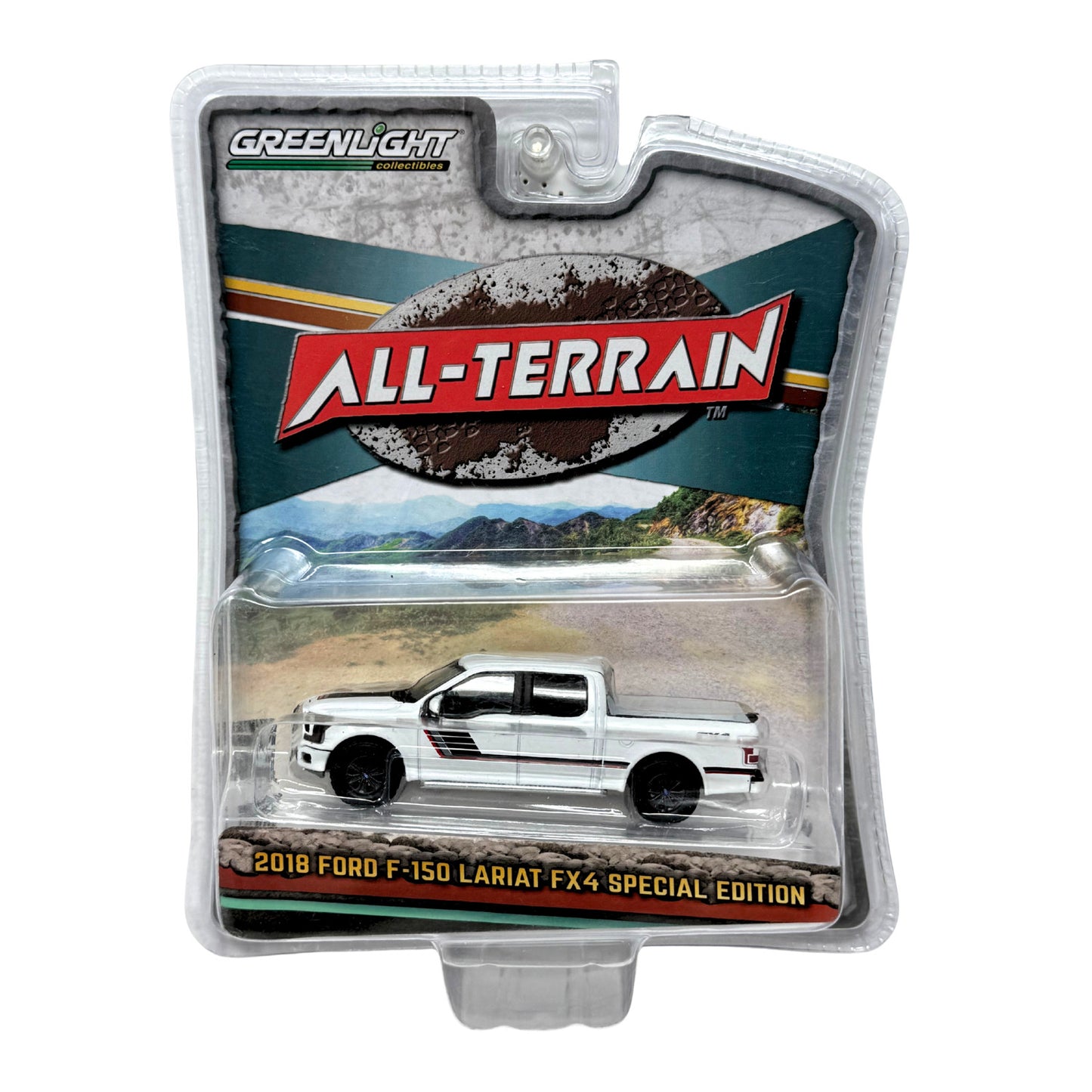 Greenlight All-Terrain 2018 Ford F-150 Lariat FX4 Special Edition 1:64 Diecast