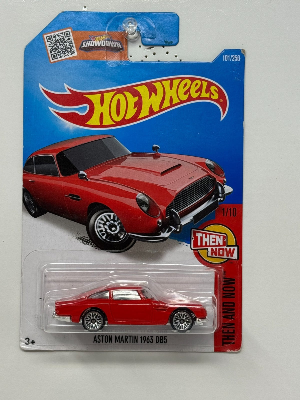 Hot Wheels Then And Now 1963 Aston Martin DB5 1:64 Diecast Red