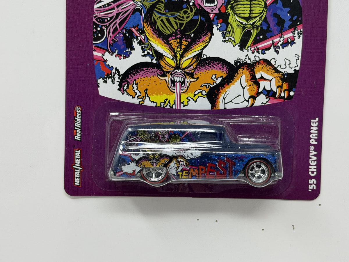 Hot Wheels Atari Tempest 1955 Chevrolet Panel 1:64 Diecast Real Riders