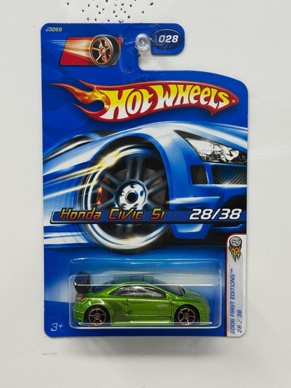 Hot Wheels 2006 First Editions Honda Civic Si JDM 1:64 Diecast