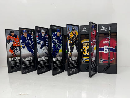 2019 2020 Tim Hortons NHL Collectible Mini Hockey Sticks Full Set (12) No Boxes