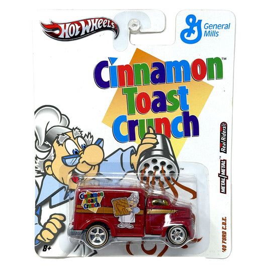 Hot Wheels General Mills Cinnamon Toast Crunch 1949 Ford C.O.E. 1:64 Diecast RRs
