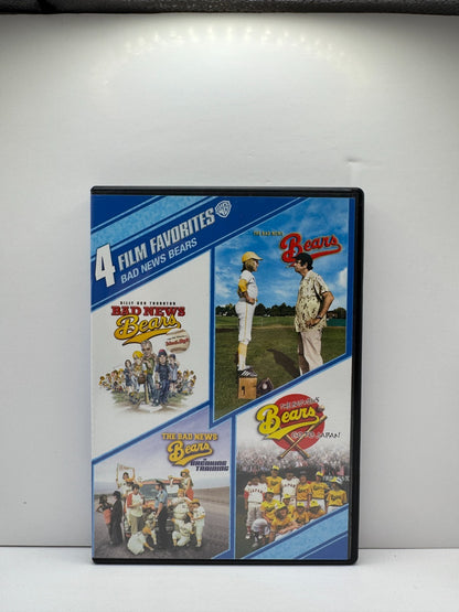 4 Film Favorites Bad News Bears (DVD) Movie Collection