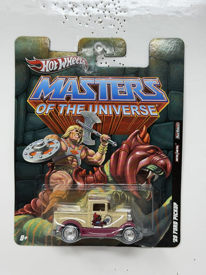 Hot Wheels Masters of the Universe 1929 Ford Pickup 1:64 Diecast Real Riders