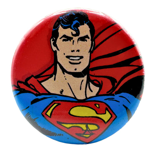 DC Superman Pin-back Button UDT1