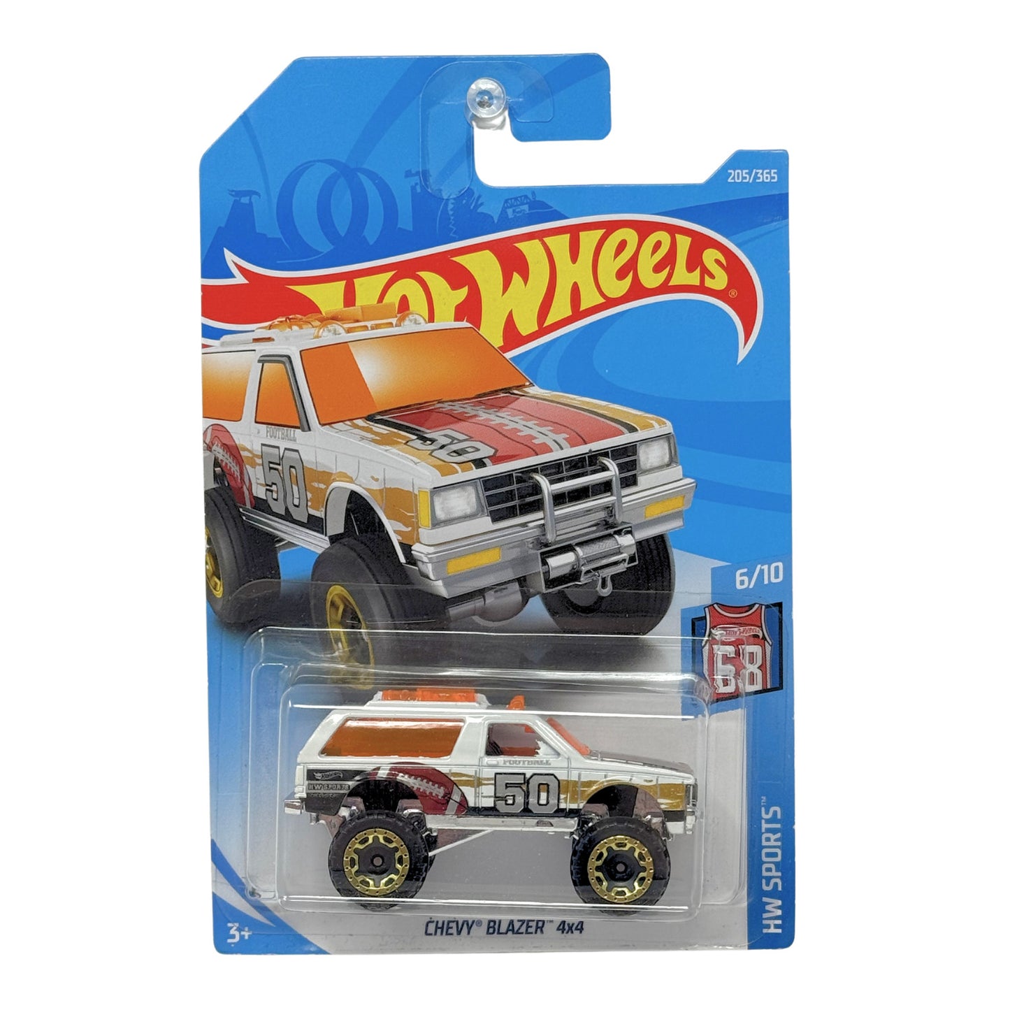 Hot Wheels Sports 1985 Chevy Blazer 4x4 1:64 Diecast
