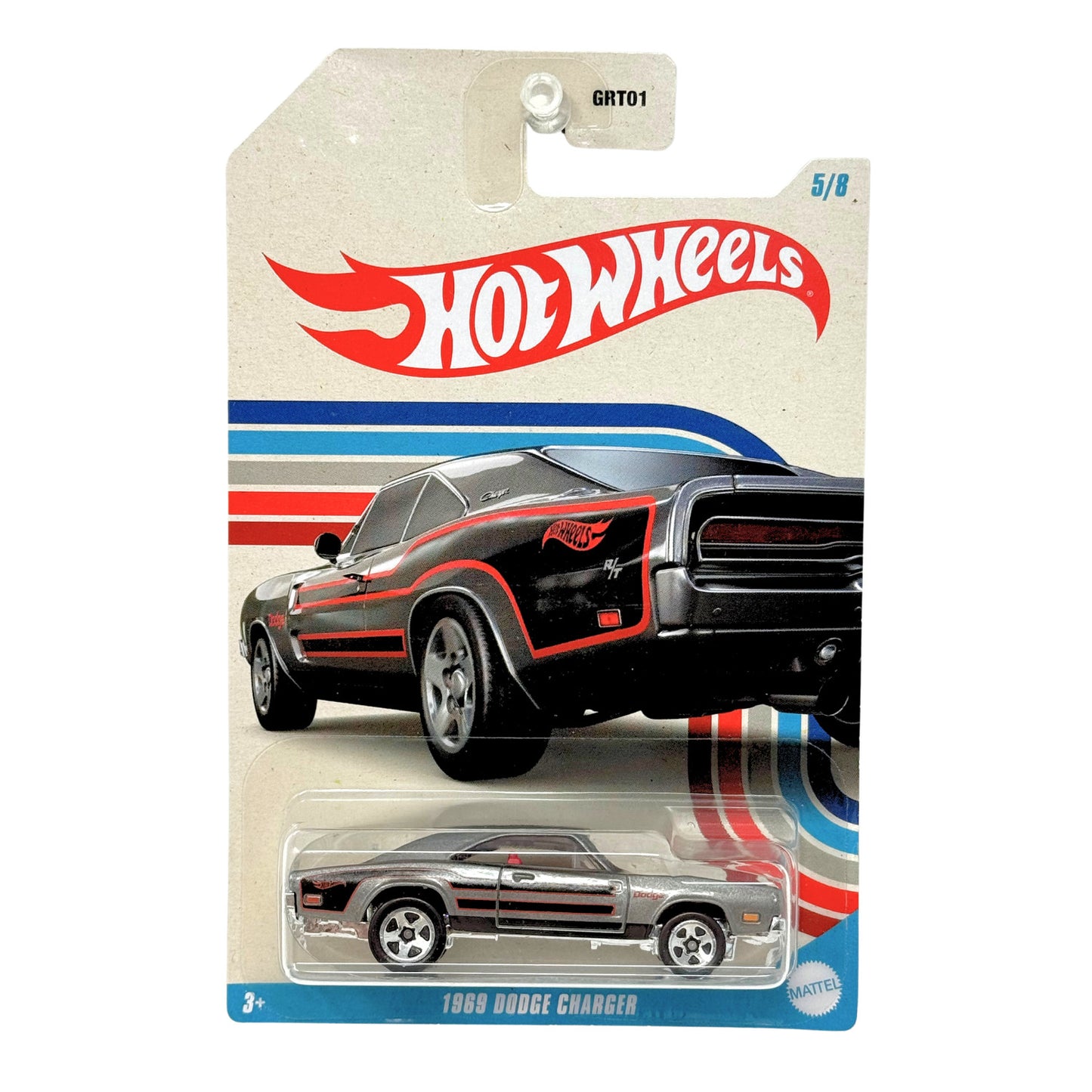 Hot Wheels Vintage American Muscle 1969 Dodge Charger 1:64 Diecast