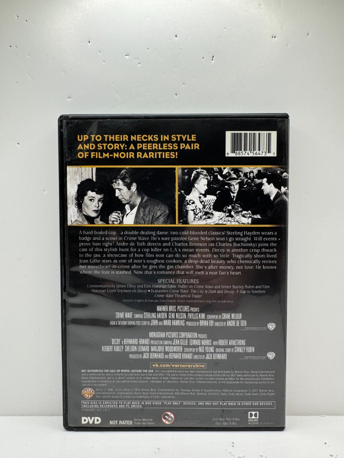 Crime Wave / Decoy (DVD) Crime