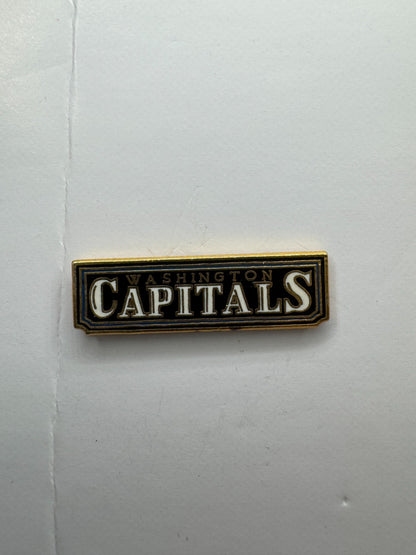 Washington Capitals NHL Hockey Lapel Pin