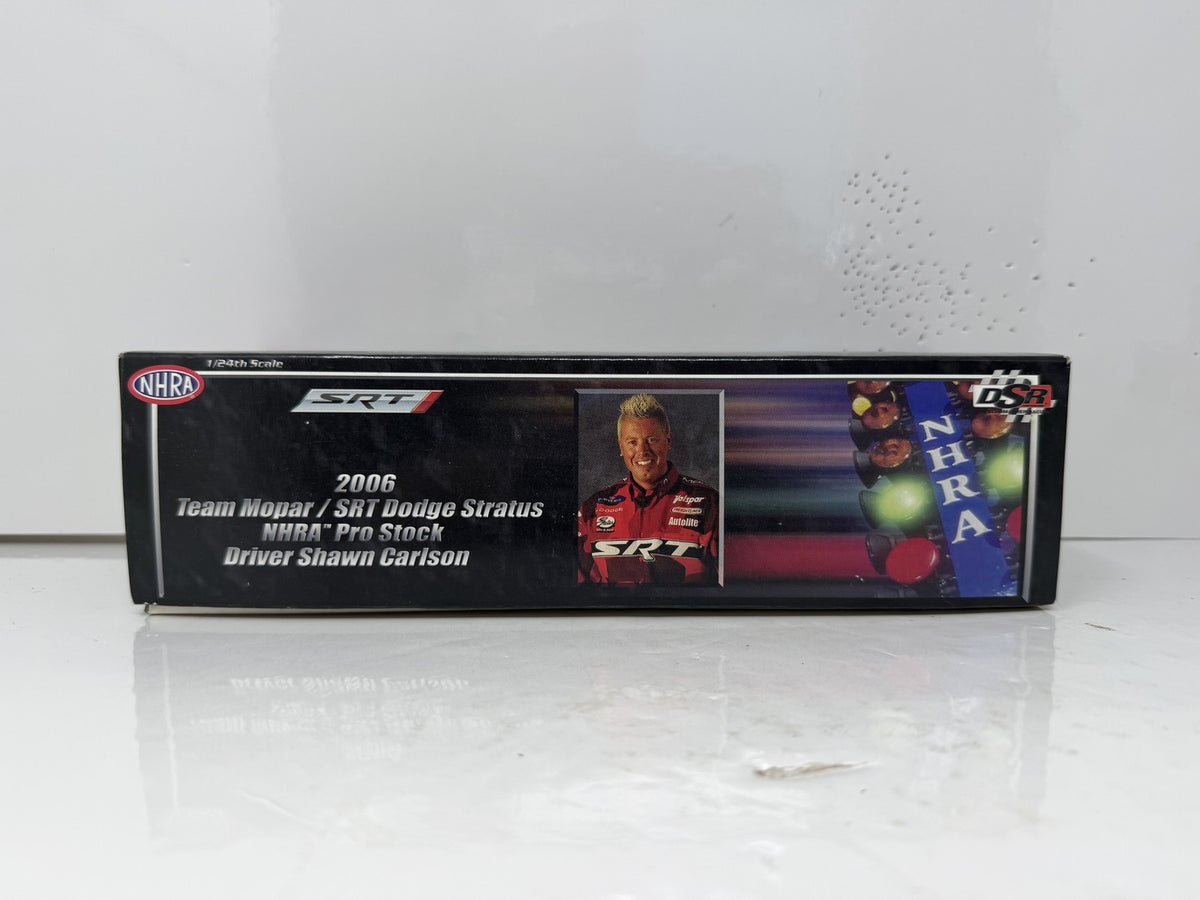 Racing Champions NHRA Shawn Carlson 2006 Dodge Stratus Pro Stock 1:24 Diecast
