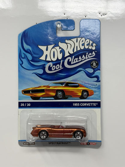 Hot Wheels Cool Classics 1955 Chevrolet Corvette 1:64 Diecast Bronze