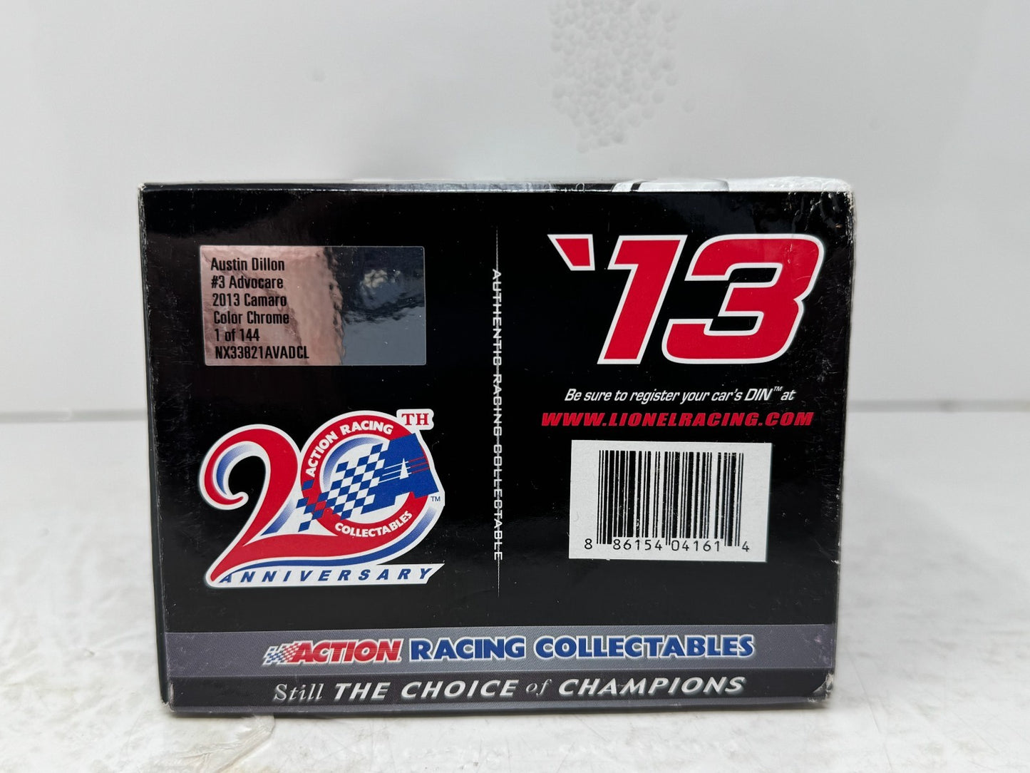 Lionel Nascar #3 Austin Dillon Advocare 2013 Camaro Color Chrome 1:24 Diecast