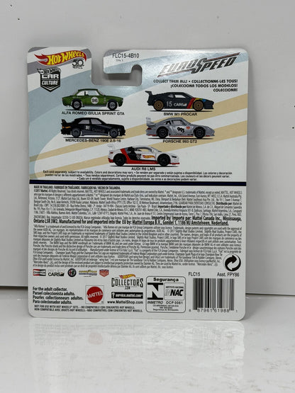 Hot Wheels Euro Speed Project CARS 2 Audi R8 LMS 1:64 Diecast Real Riders