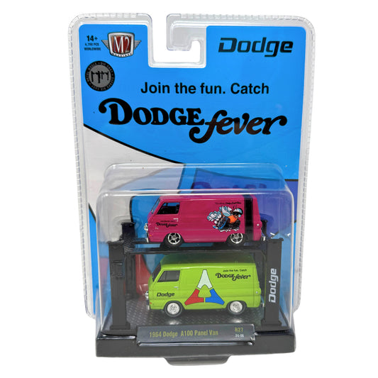 M2 Machines Auto Lift 1964 Dodge A100 Panel Van 1:64 Diecast