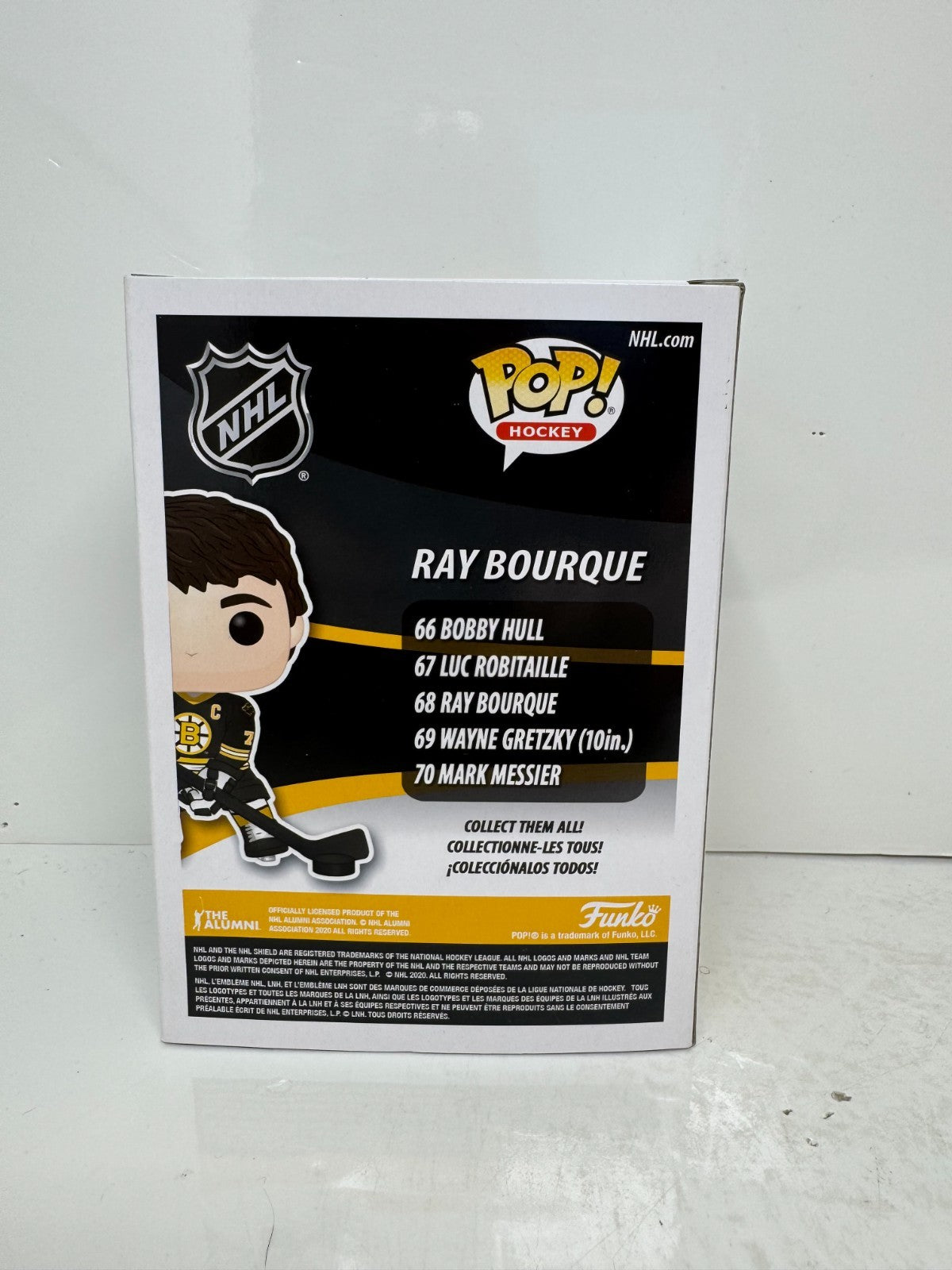 Funko Pop! Hockey Ray Bourque #68 Boston Bruins Vinyl Figure