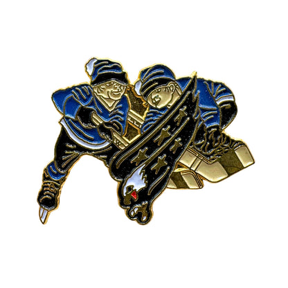 Washington Capitals Goalie & Defense Players NHL Hockey Lapel Pin