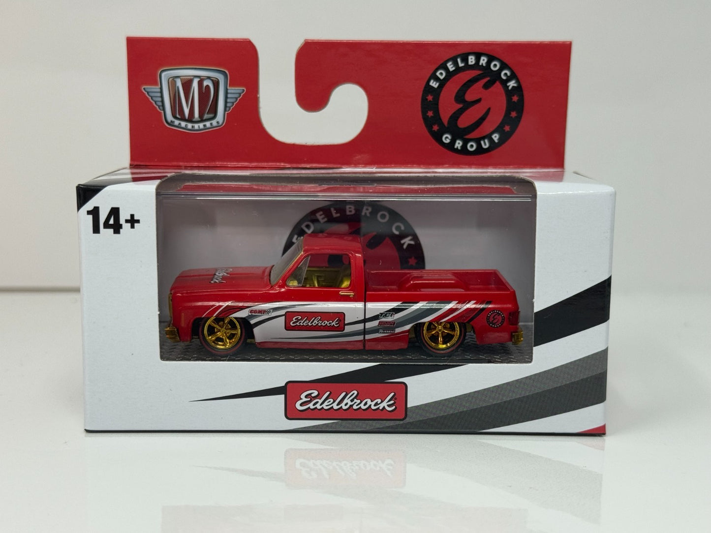 M2 Machines Edelbrock Chevrolet Cheyenne Super 10 Custom SS CHASE 1:64 Diecast